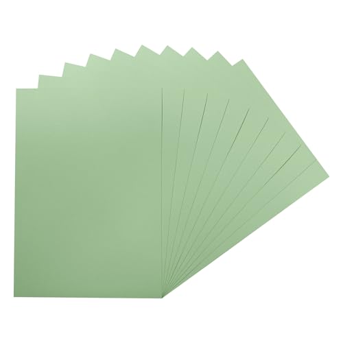 Packung mit 250 Blatt im A5-Format, Pastellgrün, 160 g/m² von Janrax