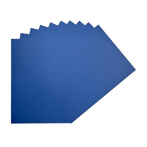 Packung mit 250 dunkelblauen Karton, A4, 160 g/m² von Janrax