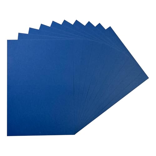Packung mit 250 dunkelblauen Karton, A5, 160 g/m² von Janrax