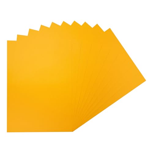 Packung mit 500 Blatt A4, fluoreszierendes Orange, 75 g/m² von Janrax
