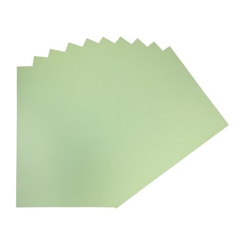 Packung mit 500 Blatt im A4-Format, Pastellgrün, 160 g/m² von Janrax