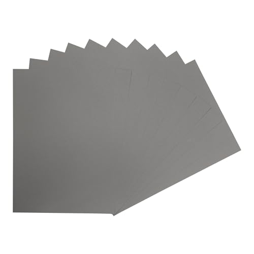 Packung mit 500 grauen A4-Kartons, 160 g/m² von Janrax