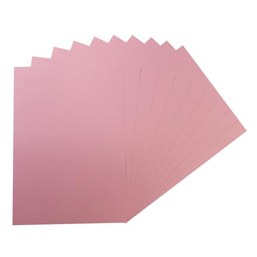 Packung mit 500 rosa A5-Kartons, 160 g/m² von Janrax