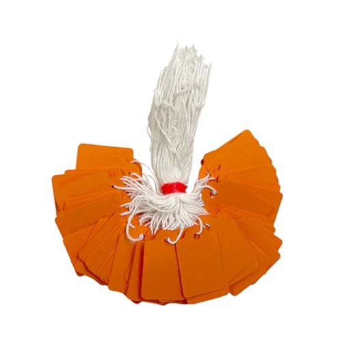 Preisschilder, mittelgroß, Orange, 25 x 39 mm, 4800 Stück Preisschilder, mittelgroß, Orange, 25 x 39 mm, 4800 Stück von Janrax