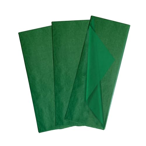 Seidenpapier, säurefrei, 50 x 70 cm, Dunkelgrün, 200 Stück Seidenpapier, säurefrei, 50 x 70 cm, Dunkelgrün, 200 Stück von Janrax