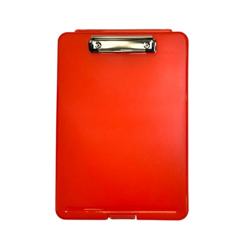 janrax A4, rot Klemmbrett Box Datei – Storage Abheften Fall von Janrax