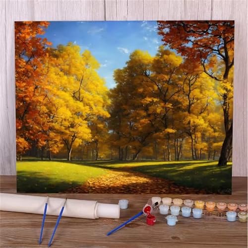 Januave Malen Nach Zahlen Erwachsene,Dschungelherbst Paint by Numbers Malen nach Zahlen,mit rahmen DIY Pinseln und Acrylfarben Handgemalt Ölgemälde Leinwand Bastelset Kit für Home Wand Dekor 30x40cm Januave Malen Nach Zahlen Erwachsene,Dschungelherbst Paint by Numbers Malen nach Zahlen,mit rahmen DIY Pinseln und Acrylfarben Handgemalt Ölgemälde Leinwand Bastelset Kit für Home Wand Dekor 30x40cm von Januave