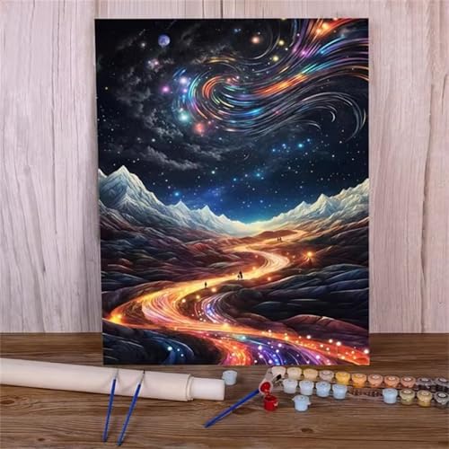 Januave Malen Nach Zahlen Erwachsene,Nachthimmel Paint by Numbers Malen nach Zahlen,Ohne Rahmen DIY Pinseln und Acrylfarben Handgemalt Ölgemälde Leinwand Bastelset Kit für Home Wand Dekor 60x90cm Januave Malen Nach Zahlen Erwachsene,Nachthimmel Paint by Numbers Malen nach Zahlen,Ohne Rahmen DIY Pinseln und Acrylfarben Handgemalt Ölgemälde Leinwand Bastelset Kit für Home Wand Dekor 60x90cm von Januave