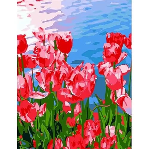 Januave Malen Nach Zahlen Erwachsene,Tulpenmeer Paint by Numbers Malen nach Zahlen,mit rahmen DIY Pinseln und Acrylfarben Handgemalt Ölgemälde Leinwand Bastelset Kit für Home Wand Dekor 30x40cm Januave Malen Nach Zahlen Erwachsene,Tulpenmeer Paint by Numbers Malen nach Zahlen,mit rahmen DIY Pinseln und Acrylfarben Handgemalt Ölgemälde Leinwand Bastelset Kit für Home Wand Dekor 30x40cm von Januave