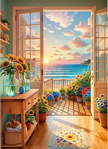 Paint by Number for Adults,House Plant Acrylic Oil Painting by Numbers Kits for Beginner,with Brushes Without Frame DIY Canvas Art Painting for Home Wall Decor Gift 45x60cm Paint by Number for Adults,House Plant Acrylic Oil Painting by Numbers Kits for Beginner,with Brushes Without Frame DIY Canvas Art Painting for Home Wall Decor Gift 45x60cm von Januave