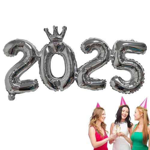 2025 Folienballons – leichte 2025 Zahlen-Folienballons, Folienballons zur Weihnachtsdekoration | 2025 Neujahrs-Zahlenballon für Hochzeiten, Geburtstagsfeiern, Feiertagsfeiern, Feiern, Partys 2025 Folienballons – leichte 2025 Zahlen-Folienballons, Folienballons zur Weihnachtsdekoration | 2025 Neujahrs-Zahlenballon für Hochzeiten, Geburtstagsfeiern, Feiertagsfeiern, Feiern, Partys von Janurium
