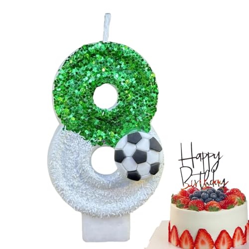 Geburtstagskerzen Für Kuchen – Glitzernde Fußballkerzen, Fußballkerzen Für Geburtstagstorte – Vistaprint Glitzernde Fußballkerzendekorationen – Mehrzweck-Partygeschenk Für Geburtstage Und Hochzeiten Geburtstagskerzen Für Kuchen – Glitzernde Fußballkerzen, Fußballkerzen Für Geburtstagstorte – Vistaprint Glitzernde Fußballkerzendekorationen – Mehrzweck-Partygeschenk Für Geburtstage Und Hochzeiten von Janurium