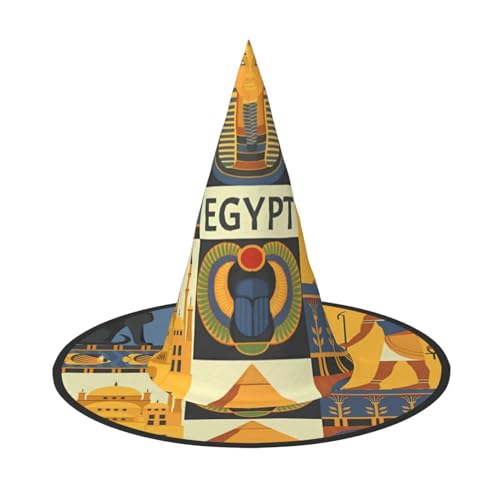JaoXer Ancient Egypt Tribe Series Halloween Hut - Erwachsene Kostüm Zubehör für Party & Maskerade, Perfekt für Halloween, Karneval, Cosplay JaoXer Ancient Egypt Tribe Series Halloween Hut - Erwachsene Kostüm Zubehör für Party & Maskerade, Perfekt für Halloween, Karneval, Cosplay von JaoXer