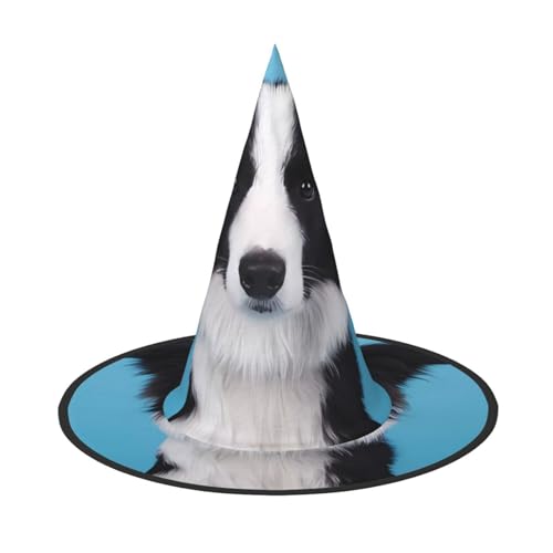 JaoXer Border Collie Halloween Hut - Erwachsenenkostüm-Zubehör für Party & Maskerade, perfekt für Halloween, Karneval, Cosplay JaoXer Border Collie Halloween Hut - Erwachsenenkostüm-Zubehör für Party & Maskerade, perfekt für Halloween, Karneval, Cosplay von JaoXer