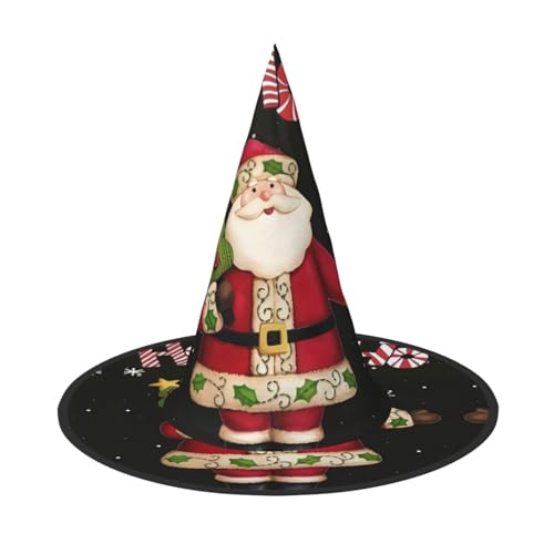 JaoXer Frohe Weihnachten Halloween Hut - Erwachsenenkostüm-Zubehör für Party & Maskerade, perfekt für Halloween, Karneval, Cosplay JaoXer Frohe Weihnachten Halloween Hut - Erwachsenenkostüm-Zubehör für Party & Maskerade, perfekt für Halloween, Karneval, Cosplay von JaoXer