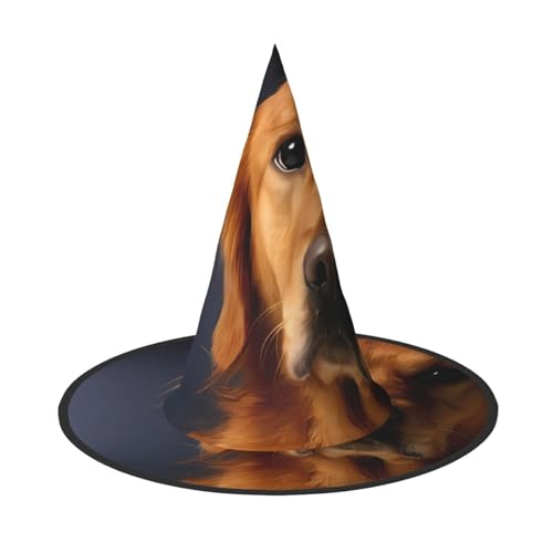 JaoXer Golden Retriever Halloween Hut - Erwachsenenkostüm-Zubehör für Party & Maskerade, perfekt für Halloween, Karneval, Cosplay JaoXer Golden Retriever Halloween Hut - Erwachsenenkostüm-Zubehör für Party & Maskerade, perfekt für Halloween, Karneval, Cosplay von JaoXer