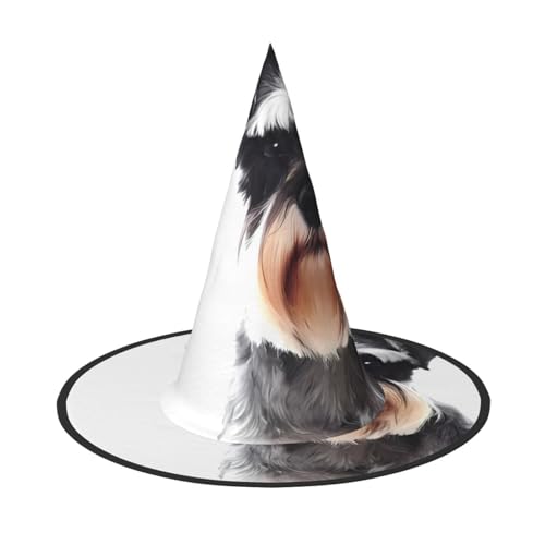 JaoXer Gut erzogener Schnauzer Halloween Hut - Erwachsene Kostüm Zubehör für Party & Maskerade, Perfekt für Halloween, Karneval, Cosplay JaoXer Gut erzogener Schnauzer Halloween Hut - Erwachsene Kostüm Zubehör für Party & Maskerade, Perfekt für Halloween, Karneval, Cosplay von JaoXer