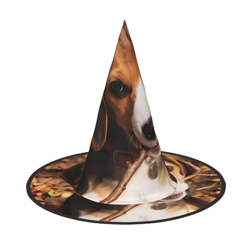 JaoXer Niedlicher Hunde-Halloween-Hut – Erwachsenenkostüm-Zubehör für Party & Maskerade, perfekt für Halloween, Karneval, Cosplay von JaoXer