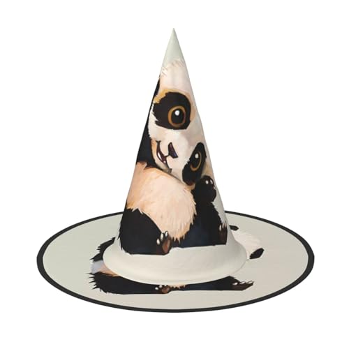 JaoXer Niedlicher kleiner Panda Halloween Hut - Erwachsenenkostüm-Zubehör für Party & Maskerade, perfekt für Halloween, Karneval, Cosplay JaoXer Niedlicher kleiner Panda Halloween Hut - Erwachsenenkostüm-Zubehör für Party & Maskerade, perfekt für Halloween, Karneval, Cosplay von JaoXer