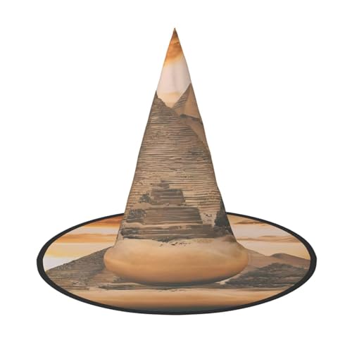 JaoXer Vintage Great Egyptian Pyramid Halloween Hat - Adult Costume Accessories for Party & Maskerade, Perfect for Halloween, Carnival, Cosplay JaoXer Vintage Great Egyptian Pyramid Halloween Hat - Adult Costume Accessories for Party & Maskerade, Perfect for Halloween, Carnival, Cosplay von JaoXer