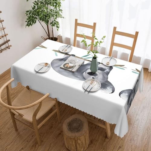 Lustige Koalas quadratische Spitzentischdecke – klassische Schneiderei für Esstische, Couchtische und Urlaubspartys von JaoXer