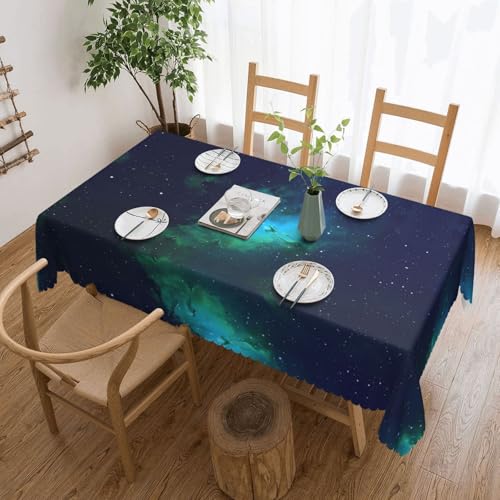 Quadratische Spitzentischdecke in Galaxiegrün – klassische Schneiderei für Esstische, Couchtische und Feiertagsfeiern Quadratische Spitzentischdecke in Galaxiegrün – klassische Schneiderei für Esstische, Couchtische und Feiertagsfeiern von JaoXer