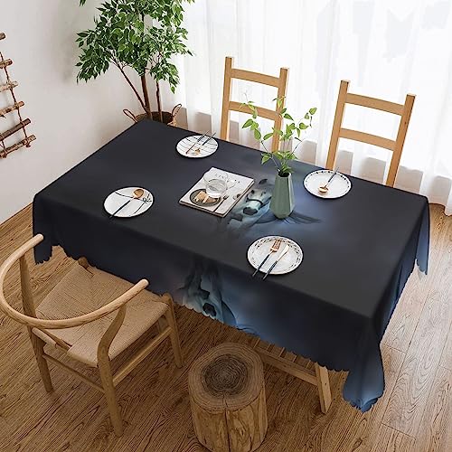 Quadratische Spitzentischdecke mit weißem Pferd, klassische Schneiderei für Esstische, Couchtische und Feiertagsfeiern Quadratische Spitzentischdecke mit weißem Pferd, klassische Schneiderei für Esstische, Couchtische und Feiertagsfeiern von JaoXer