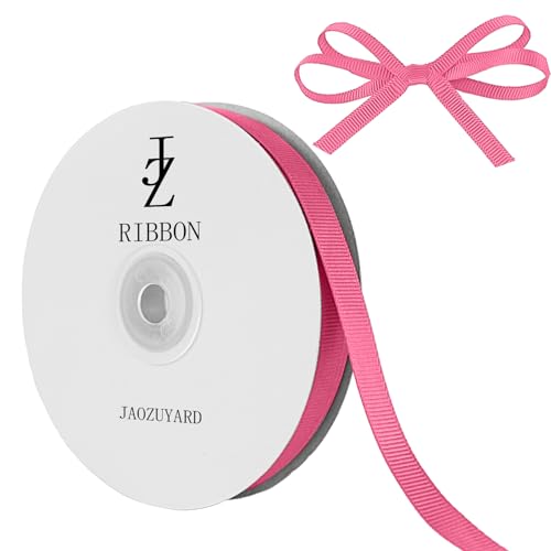 JaoZuyard Ripsband, 1,27 cm x 45,7 m, rosa Ripsband für Bastelarbeiten, Geschenkverpackungen, Haar-Accessoires, Hochzeitsdekoration, Nähen und Schleifen, Urlaubsdekoration, Geschenkbänder JaoZuyard Ripsband, 1,27 cm x 45,7 m, rosa Ripsband für Bastelarbeiten, Geschenkverpackungen, Haar-Accessoires, Hochzeitsdekoration, Nähen und Schleifen, Urlaubsdekoration, Geschenkbänder von JaoZuyard