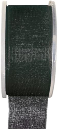 Organzaband Schleifenband Geschenkband 3/7/15/25/40 mm (Größe 40mm x 20m - Farbe Schwarz) von Jaow
