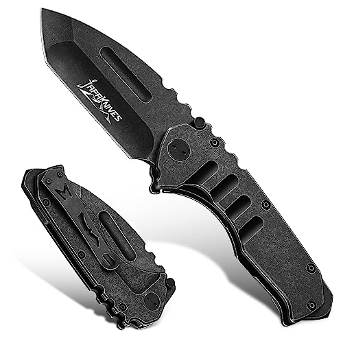 Japaknives Taschenmesser Klappmesser Robuste 5 mm Dicke Tanto Messer Outdoor Tragbares EDC Messer für Camping Survival Angeln Geschenk für Männer Japaknives Taschenmesser Klappmesser Robuste 5 mm Dicke Tanto Messer Outdoor Tragbares EDC Messer für Camping Survival Angeln Geschenk für Männer von Japaknives