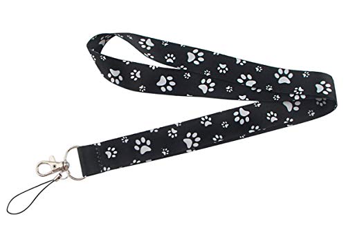 Lanyard Style Hunde Pfoten für Hals Lanyard ID-Karte für Schlüssel Handy-Maske Telefon-Maske | Schlüsselbund um die Schlüssel nicht zu verlieren | Original Geschenk von Japansai