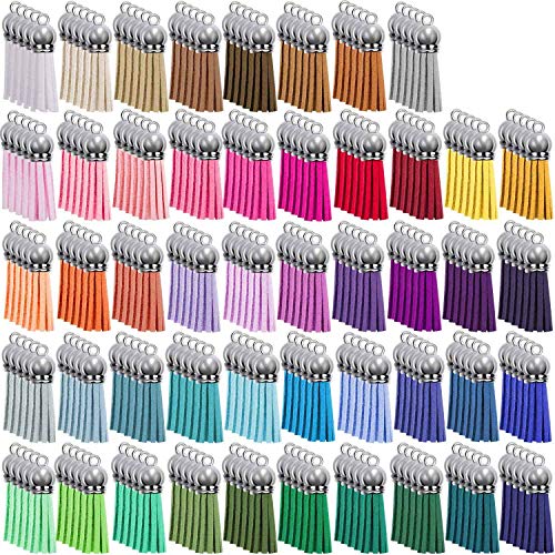 Jaqperd 250 StüCk/Set SchlüSsel Bund Quasten Bulk Farbige Leder Quaste AnhäNger für DIY SchlüSsel Bund und Jaqperd 250 StüCk/Set SchlüSsel Bund Quasten Bulk Farbige Leder Quaste AnhäNger für DIY SchlüSsel Bund und von Jaqperd