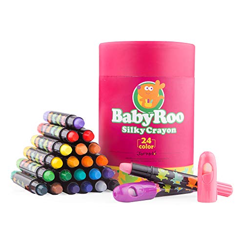 Jar Melo Baby Roo Silky Washable Crayons 24 Colours von Jar Melo
