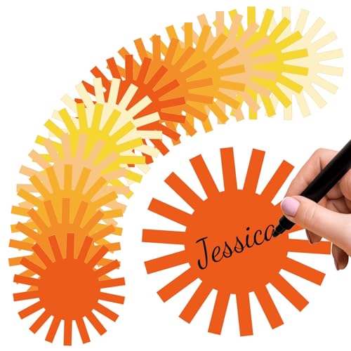 JarThenaAMCS Boho Sun Cutouts First Trip Around The Sun Bulletin Board Decor 6 Colors Groovy Sunshine Paper Cut-Outs 100Pcs Glue Points for DIY Craft Summer Wall Party Home Classroom, 48Pcs,13.7 cm JarThenaAMCS Boho Sun Cutouts First Trip Around The Sun Bulletin Board Decor 6 Colors Groovy Sunshine Paper Cut-Outs 100Pcs Glue Points for DIY Craft Summer Wall Party Home Classroom, 48Pcs,13.7 cm von JarThenaAMCS