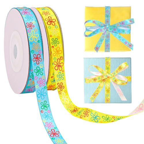 JarThenaAMCS Cartoon-Schwamm-Band, 27,7 m, Schaumstoff, für Geburtstagsparty, Satinband, Blume, Blasen, Stoff, Bastelbänder für Geschenkverpackung, Urlaub, Party-Dekoration, 0,95 cm, 2 Rollen JarThenaAMCS Cartoon-Schwamm-Band, 27,7 m, Schaumstoff, für Geburtstagsparty, Satinband, Blume, Blasen, Stoff, Bastelbänder für Geschenkverpackung, Urlaub, Party-Dekoration, 0,95 cm, 2 Rollen von JarThenaAMCS