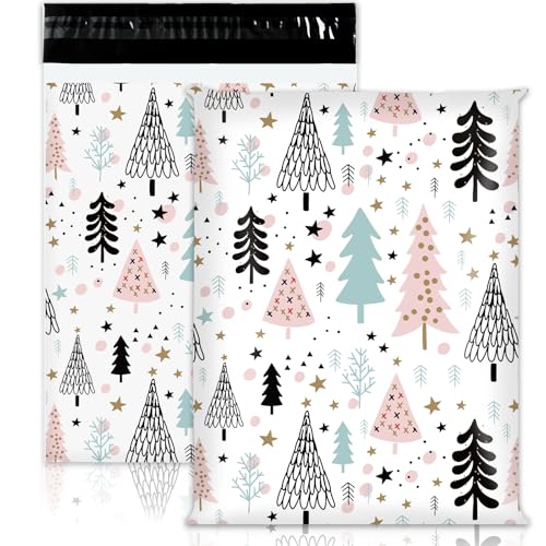 JarThenaAMCS Versandtaschen für Weihnachten, 25,4 x 33 cm, Pastellfarben, selbstklebend, für Winterurlaub, kleine Geschäftskleidung, 50 Stück JarThenaAMCS Versandtaschen für Weihnachten, 25,4 x 33 cm, Pastellfarben, selbstklebend, für Winterurlaub, kleine Geschäftskleidung, 50 Stück von JarThenaAMCS