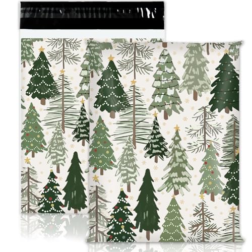 JarThenaAMCS Versandtaschen für Weihnachten, 25,4 x 33 cm, Zedernbaum, selbstklebend, für kleine Geschäftskleidung, 50 Stück JarThenaAMCS Versandtaschen für Weihnachten, 25,4 x 33 cm, Zedernbaum, selbstklebend, für kleine Geschäftskleidung, 50 Stück von JarThenaAMCS