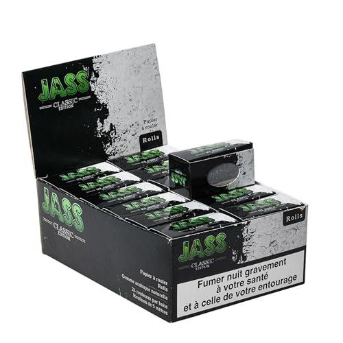 Jass premium slim Rolls 45mm (24x5m) Rollenpapier new edition Papers auf der Rolle von Jass