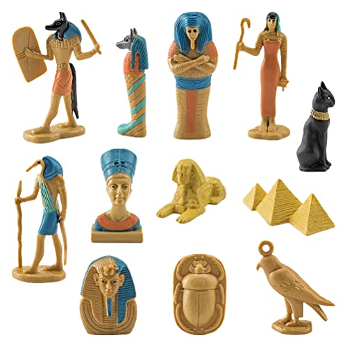 Jauarta 12 PCS Ancient Ägypten Gott Göttin Figuren - Nebastre, König Tutanchamun, Issy Sri Lanka, Mama Box - Handpolierte, Exotische und Auffällige, PVC -Material, Büro oder Wohnkultur (BL-1136 Jauarta 12 PCS Ancient Ägypten Gott Göttin Figuren - Nebastre, König Tutanchamun, Issy Sri Lanka, Mama Box - Handpolierte, Exotische und Auffällige, PVC -Material, Büro oder Wohnkultur (BL-1136 von Jauarta