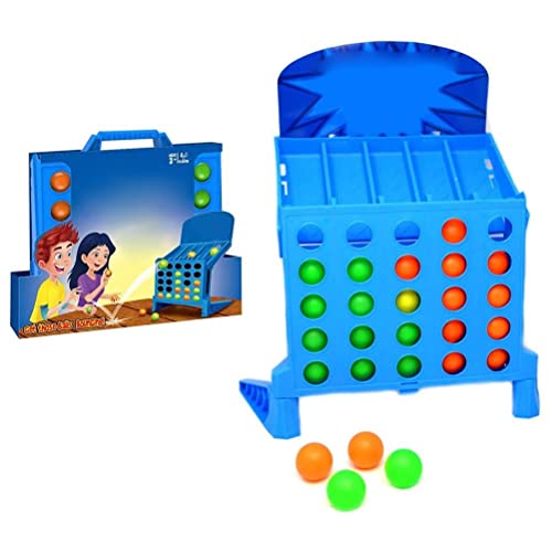 Klassisches Vertikales Strategiespiel, Board Connect -Spiel Bouncing -Verknüpfung von Bounce und Link Ball -Spiel -Bildungsspielzeug für (Wie gezeigt) von Jauarta