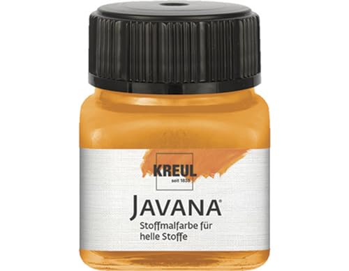 Javana Tex FLASH Stoffmalfarbe, 20ml, Leuchtorange [Spielzeug] von Kreul