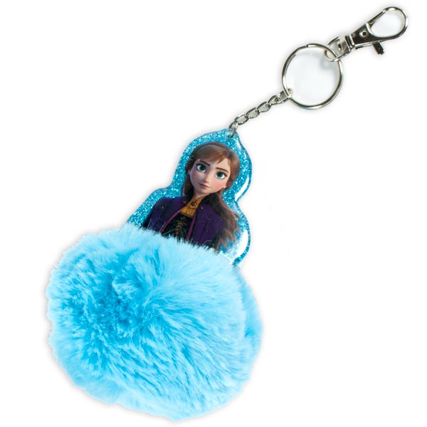 Anna aus Frozen Mitgebsel, Schlüsselanhänger mit Pompom, 11,5cm von Javoli