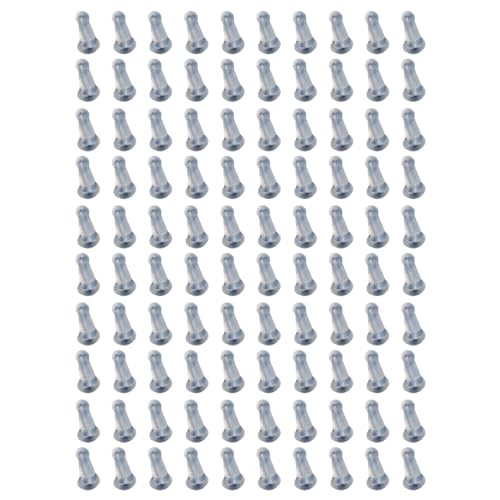 100 Stück Silikon-Ohrring-Verschlüsse, hypoallergen, sichere Verriegelung für Ohrstecker, Ohrring-Stopper, Schmuckherstellungszubehör 100 Stück Silikon-Ohrring-Verschlüsse, hypoallergen, sichere Verriegelung für Ohrstecker, Ohrring-Stopper, Schmuckherstellungszubehör von Javoryxh