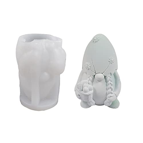 3D-Silikonform, Zwerg, dekorative Form für Duftseife, Heimdekoration, Formen von Javoryxh