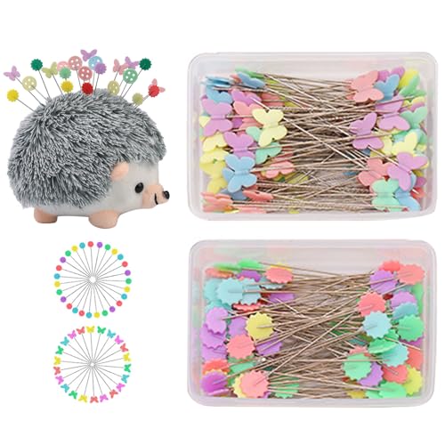 Javoryxh 2 Set Tierform Nadelkissen Nähnadeln Feste Position Nadel Blumenkopf Nadeln Schneidernadeln Gerade Pins Javoryxh 2 Set Tierform Nadelkissen Nähnadeln Feste Position Nadel Blumenkopf Nadeln Schneidernadeln Gerade Pins von Javoryxh