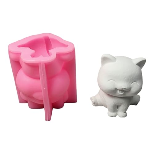 Javoryxh Handgefertigte 3D-Katzen-Formen aus Silikon, Ornament-Formen, Tierformen, Gießformen für Zuhause, Tischdekorationen Javoryxh Handgefertigte 3D-Katzen-Formen aus Silikon, Ornament-Formen, Tierformen, Gießformen für Zuhause, Tischdekorationen von Javoryxh