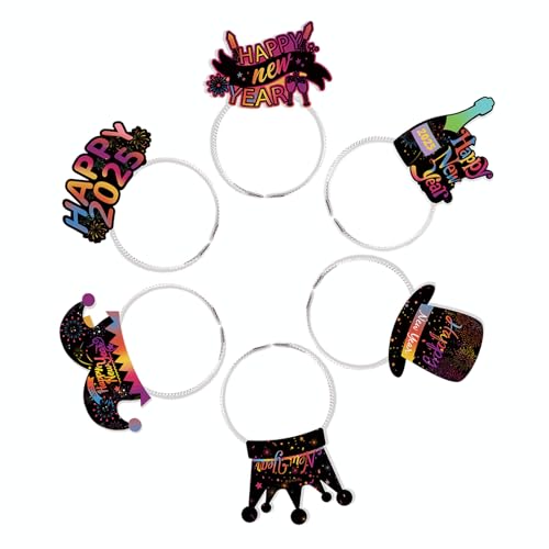 Javoryxh Temperament-Haarreifen-Set, Weihnachts-Ohren, Stirnbänder für Kinder, Kostüm, Haar-Accessoires von Javoryxh
