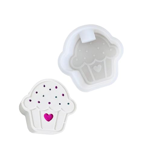 Premium-Silikon-Herz-Cupcake-Halter, Form für Cupcakes, Ständer, ideal für Hochzeiten und Feiern Premium-Silikon-Herz-Cupcake-Halter, Form für Cupcakes, Ständer, ideal für Hochzeiten und Feiern von Javoryxh