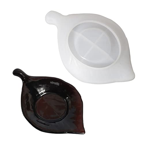 Seifenschale, Silikonform für Harzgussschale, Schmucktablett, Harzform, Blatt-, Lippenstift-Halter von Javoryxh