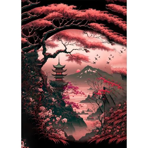 Jawecci Bäume Diamond Painting Erwachsene, 5D Diamant Painting Bilder Erwachsene Landschaft, DIY Runde Diamant Kunst Set Diamant Malerei Kinder für Home Dekor 30x40cm Jawecci Bäume Diamond Painting Erwachsene, 5D Diamant Painting Bilder Erwachsene Landschaft, DIY Runde Diamant Kunst Set Diamant Malerei Kinder für Home Dekor 30x40cm von Jawecci